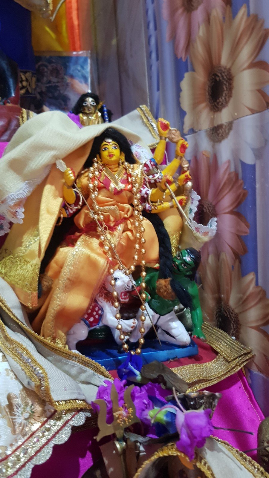  Visiting devotees. Asansol. 2019.11.24